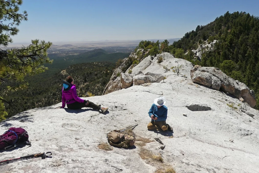 Relaxing on Twin Sisters ridge Relaxing on Twin Sisters ridge